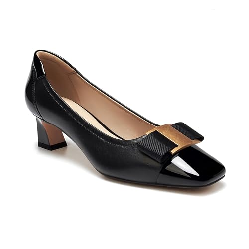 Black Dressy Shoe,Pumps for Women,Low Heel Pump,2 Inch,by ImIronMonique3