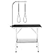 Yaheetech Professional 36-inch Foldable Pet Grooming Table with Arm & Noose & Mesh Tray, Maximum Capacity Up to 220lbs