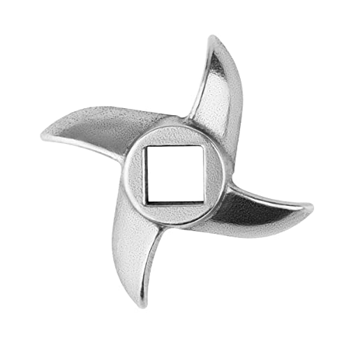 Meat Grinder Blade #8 - Blades Replacement for Grinding Meat - Meat Grinder Parts, Accessories, Stainless Steel
