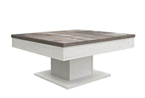 Couchtisch Olyna Aus Wildeiche Massiv Mit Stauraum Wohnen De