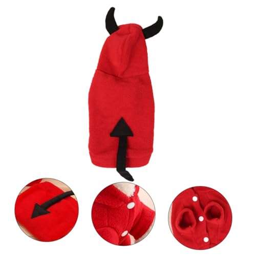 Disfraz de Demonio para Perro XL Ropa de Invierno KALLORY miniatura 6