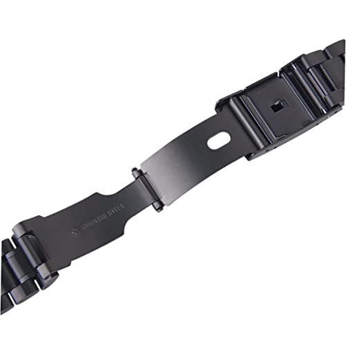 Correa de reloj de 22 mm LIFKOME en acero inoxidable plano 3D 3