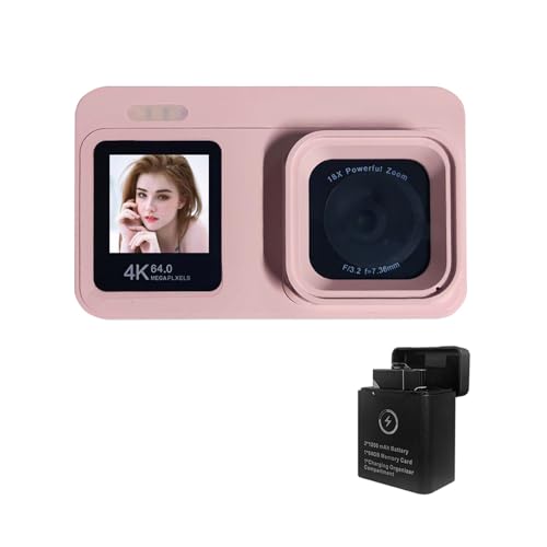 Caméra de voyage 4K capteur 64 MP haute précision avec zoom puissant 18x