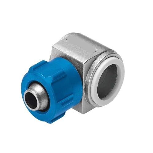 Junta de tubería anular LK-1/8-PK-6-KU conector neumático de 10 piezas