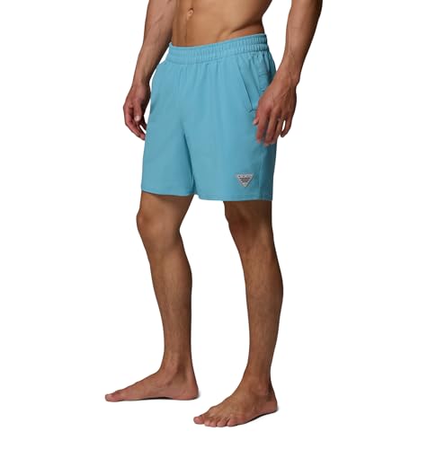 Columbia Men's PFG Terminal Roamer Stretch Short, Vintage Blue, 3X x 8 - image 3