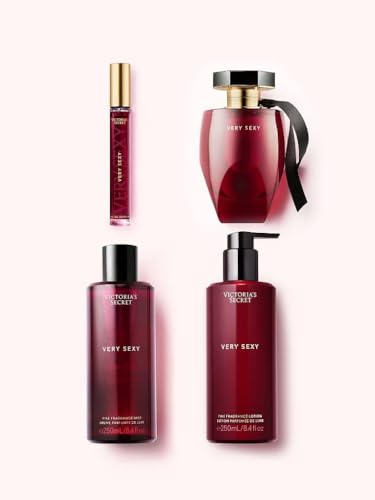 Image of Victoria's Secret Very Sexy Eau de Parfum EDP 100ml (3.4 Fl Oz) for Women - Long Lasting Luxury Perfume, Floral Woody Fragrance with Vanilla Orchid, Clementine & Wild Blackberry, Bold Seductive Designer Scent Gift for Her