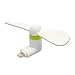 Alpha-x Portable Mini Fan for Apple Lightning Connection Suitable for Apple Iphone 6, 5, 5s, 6+ ,