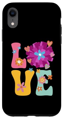 Love Cheer Groovy �`�A���[�_�[ �`�A���[�f�B���O ���� ���̎q �e�B�[�� �X�}�z�P�[�X iPhone XR �p