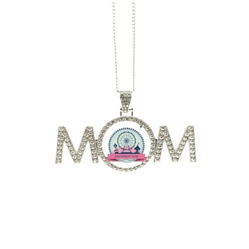 Collier noir grande roue : un bijou élégant avec pendentif pour femme