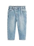 NEXT Mädchen Mom-Jeans Denim Mittelwaschung Numeric_74-Numeric_80