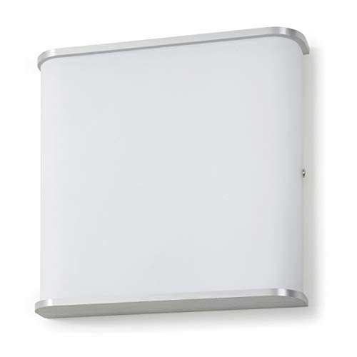 EXO Lighting - Applique da parete AURORA quadrata alluminio led