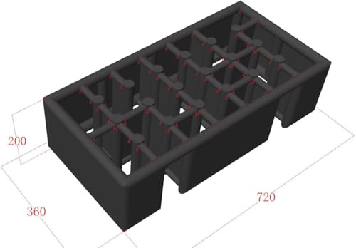 Fun Maze Bouncy Castle Large Inflatable Halloween Haunted Maze for Outdoor Toys (23.6x11.8x6.6ft with Blower) - Image 3