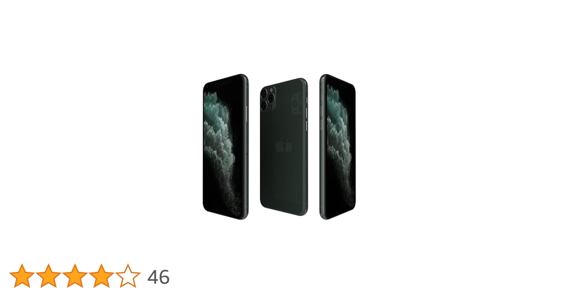 Apple iPhone 11 Pro Max (64GB, Midnight Green) - for AT&T