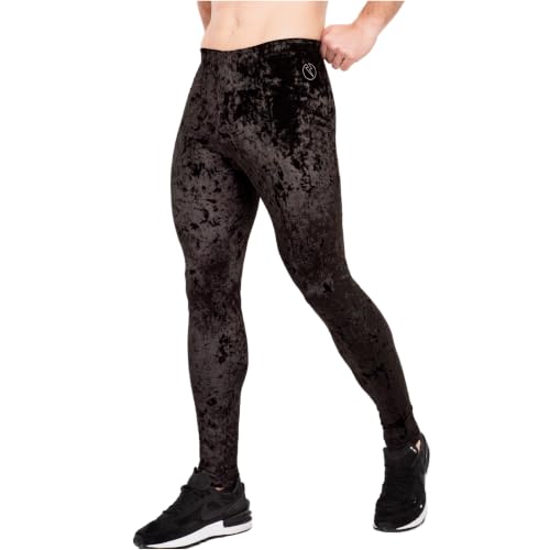 Kapow Meggings, Männer Leggings aus Metallic & Anderen Spezialstoffen