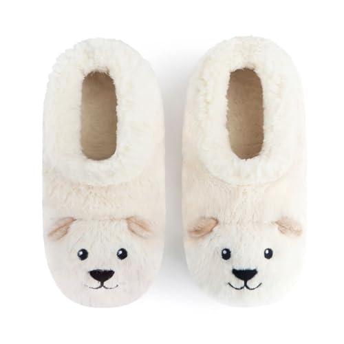 Image of Snoozies Barnyard Animal Slipper Socks for Women