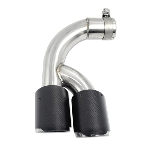 Embout d'échappement double BMW F30 avec silencieux intégré anti corrosion