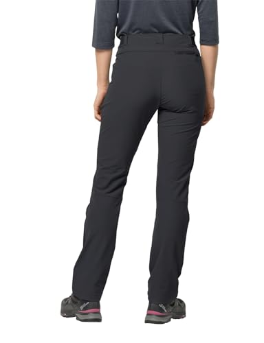 Jack Wolfskin Damen Geigelstein Pants Wanderhose, Schwarz, 40 EU