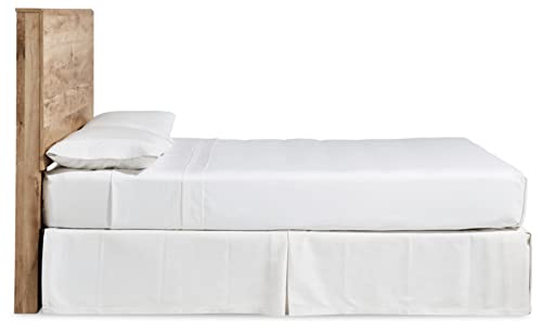 Image of Signature Design by Ashley Hyanna Queen Size Headboard Only, Light Brown