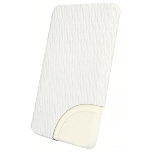 Image of WELLZEE Pack N Play Mattress 38 inchx26 inch, fit Graco /Pamo /Baby Trend /Dream On Me and Most Pack N Play Playpens & Playards with Ultra-Suppotive Foam, Breathable Cover, Water Resistant Lining
