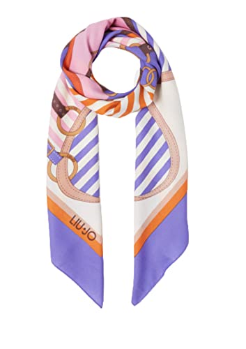 2023, Abbigliamento, Donna, Foulard, LIU JO ACCESSORIES, Primavera/Estate, SUMMER LILLAC, Taglia Unica, Viola