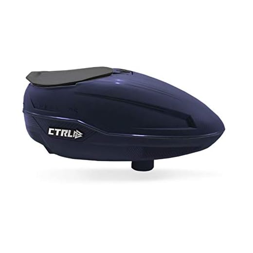 Bunkerkings CTRL Electronic Paintball Loader/Hopper - Navy