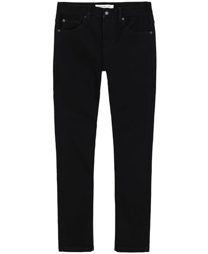 Calvin Klein Boys' Skinny Fit Stretch Denim Jeans, 5-Pocket Style, Zipper Fly & Button Closure