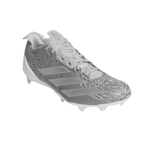 adidas Mens Adizero Electric Football Sneakers Shoes - Grey, Silver2