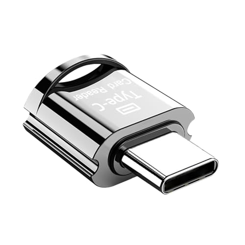 Memory Card Reader - Type C TF Card Reader High Speed Adapter, Plug and Play External Storage Access Device, Mobile Phone Memory Expansion Tool, Smartphone...
