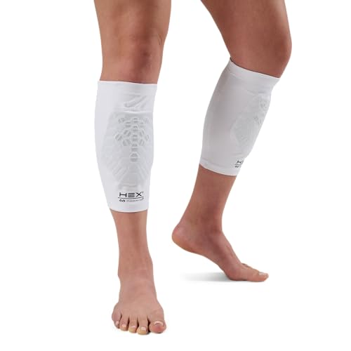 Image of McDavid HEX Viz Knee / Elbow Pad Pair White /Grey L
