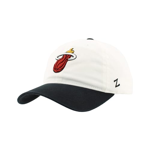 Miami Heat NBA Officially Licensed Adjustable Hat Scholarship Icon White