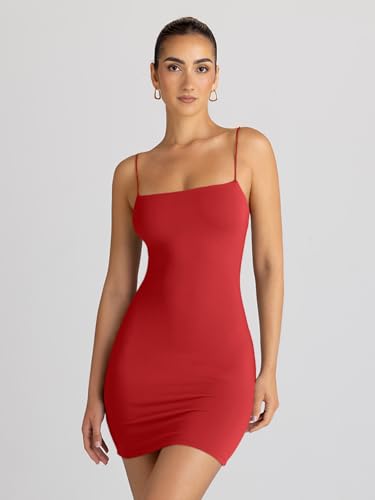 Image of LILLUSORY Women's Mini Sexy Bodycon Dress 2026 Spring Summer Going Out Short Backless Party Club Dresses Y2k Clothes