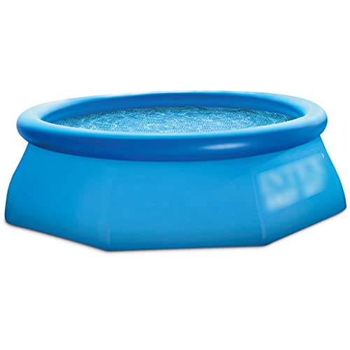 Piscinas Desmontables Material De PVC Engrosado Piscina Hinchable Exterior Piscina Niños Puede Acomodar De 1 A 5 Personas (Color : Blue, Size : 244 * 76cm)