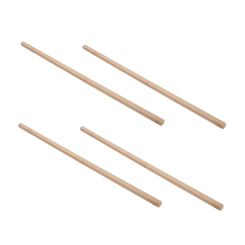 4 piezas sujetadores de mahjong de madera 48 cm miniatura 1