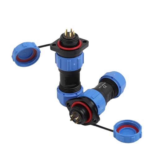 Conector de aviación impermeable SP17 IP68 6-10mm 2-10 pines miniatura 1