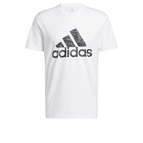 T-shirt camouflage adidas hommes vêtements de sport à manches courtes pour entraînement quotidien