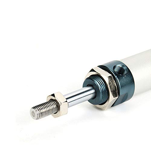 Vérin pneumatique double action MAL 25x100 à tige vissée - 6