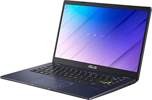 Asus 2022 14" Thin Light Business Student Laptop Computer, Intel Celeron N4020 Processor, 4Gb Ddr4 Ram, 320 Gb Storage, 12Hours Battery, Webcam, Zoom Meeting, Win11 + 1 Year Office 365, Black #TOP3