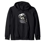 Seemann mit Pfeife Kapuzenjacke