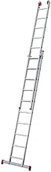 Escada Extensiva de Alumínio 10 X 2 Degraus 2,97/5,0M ESC0619