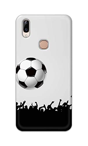 Image of Printed Hard Back Cover Case for Vivo Y83 Pro Back Cover (Football Icon) -1302