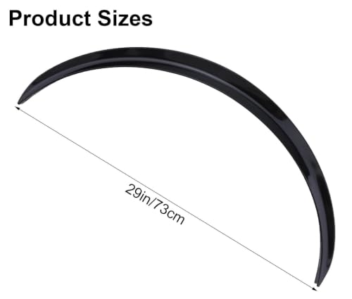 Élargisseurs d'ailes pour Suzuki Swift et SX-4 en noir brillant 73 cm 4 pièces - 7