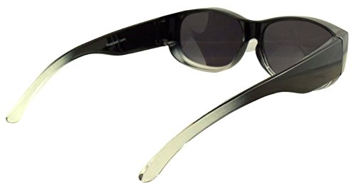 Womens Ombre Fit Over Sunglasses with Polarized Lenses - Wear Over Prescription Glasses - Case Included4