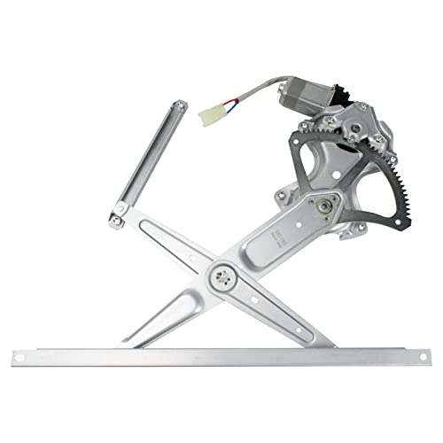 Image of TRQ Passenger Side Power Window Motor and Regulator Assembly Compatible with 2012-2014 Toyota Camry