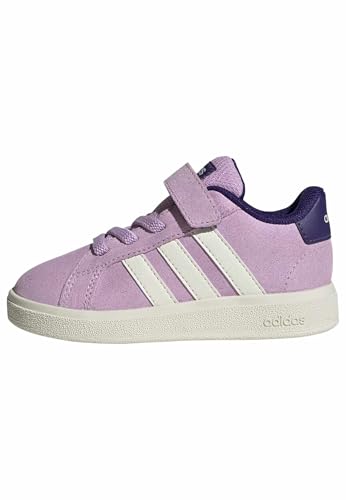 adidas Mixte bébé Grand Court 00s Shoes Infants, Bliss Lilac/Core White/Collegiate Purple, 27 EU