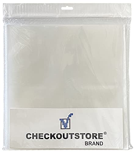 1,000 CheckOutStore Clear Plastic CPP for 7