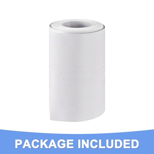 Image of Wood Grain Repair Tape - 1 Pack Self Adhesive Wood Tape Fits for Tables Doors Floor Furniture Renovation - PVC Durable Multi-Use Adhesive Patch - (4.7-inch x 16-ft White)