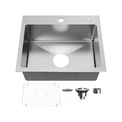 Bathenum 20" x 16" Stainless Steel Sink Cover