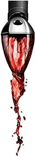Rabbit W6112N Wine Aerator and Pourer, Zinc, Silver/Black/Clear