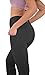 90 Degree By Reflex High Waist Tummy Control Interlink Squat Proof Ankle Length Leggings - Black - Medium