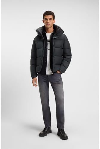 BOSS Hommes Omaris Doudoune Regular en tissu déperlant